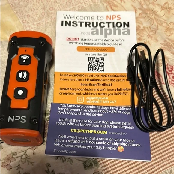 NPS Dog Trainer - Black and Orange - Picture 4 of 4